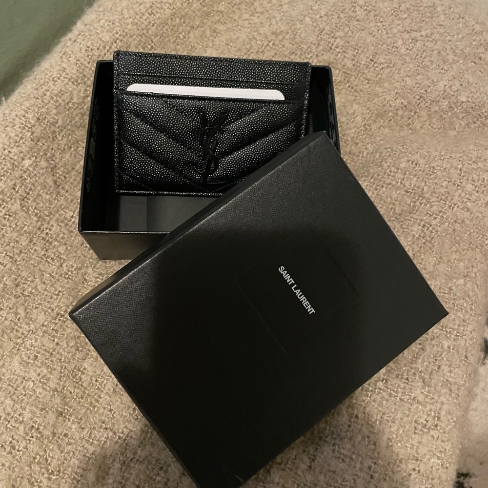 YSL Card Wallet